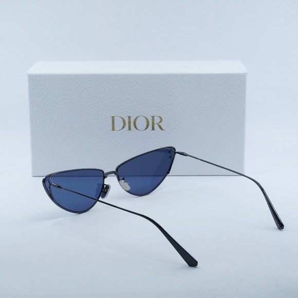 Dior MISSDIOR B1U H4B0 Cat Eye Sunglasses - Gunmetal/Blue - Picture 7 of 10